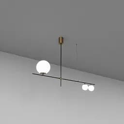 Підвіс SV0059-3P BK+GD