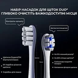 Розумна зубна електрощітка Oclean X Plus Pro Digital Silver (6970810556179) - мініатюра 8
