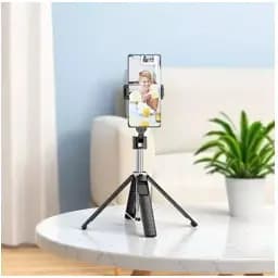 Монопод-квадропод Hoco K18 Wave Four-leg Live Broadcast Holder 0.97 m - мініатюра 2