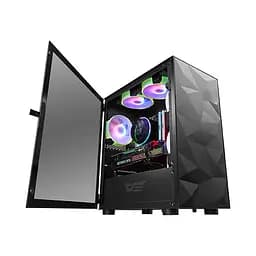 Корпус Darkflash DLM21 BLACK mATX (DLM21 BLACK) Без БП - мініатюра 2