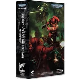 Фігурка Warhammer 40K Assault Intercessor Sergeant - Blood Angel - Artist Proof 7in (Вархамер 40К) - мініатюра 9