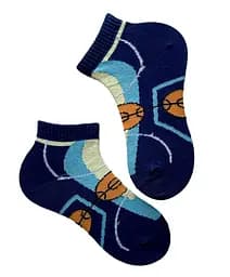 Шкарпетки дитячі "Баскетбол" з індійської бавовни 413021