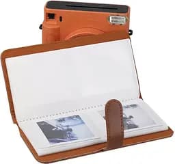 Фотоальбом для Fujifilm Instax Square 80 фото Альбом для SQUARE (SQ 6, SQ 1, SQ 10, SQ 20, SQ 40, LINK, SHARE SP-3), коричневий  - мініатюра 5