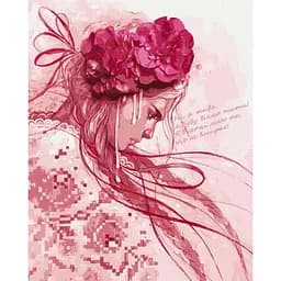 Картина за номерами "Витончена та сильна" ©lesya_nedzelska_art Ideyka KHO4973 40х50 см
