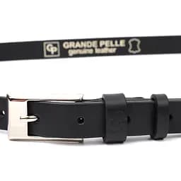 Ремінь шкіряний Grande Pelle жіночий 2х110 см acs0026952 - мініатюра 3