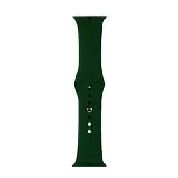 Ремінець Silicone Apple Watch 42/44/45/46/49 мм Pine Forest Green L - мініатюра 2