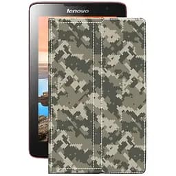 Чехол StatusCASE из экокожи для планшета Lenovo Idea Pad A5500 8 Хаки-зеленый