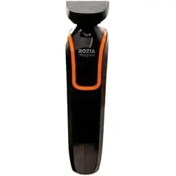 Машинка для стрижки волосся та триммер Rozia HQ-5100 акумуляторна бездротова 6 в 1 чорний (HQ-5100_498)