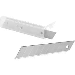 Лезо для ножа Stanley змінне з відломними сегментами 18 мм 10 шт. (0-11-301)