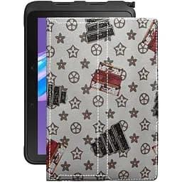 Чехол StatusCASE из экокожи для планшета Samsung Galaxy Tab Active Pro 2019 Луи-Витон-белый