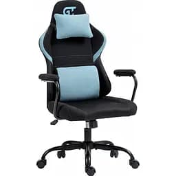 Геймерське крісло GT Racer X-2322 Fabric Black/Blue [121524] - мініатюра 2