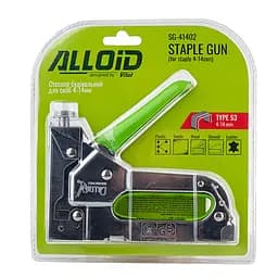 Степлер будівельний Alloid Building Tools для скоб 4-14 мм + 200 скоб 8 мм (SG-41402) - мініатюра 7