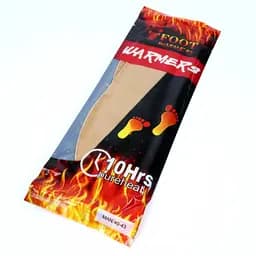 Термоустілки для взуття Heat Insoles HI-43, хімічні, розмір 40–43, діють до 10 годин - мініатюра 4