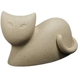 Статуетка Linea Sette Ceramiche N38/C Кіт 9 см, бежева