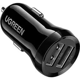 Автомобильное зарядное устройство для Ugreen ED018 24W 2xUSB Charger черный