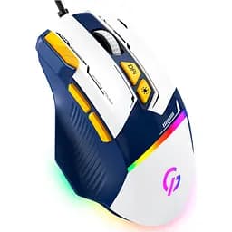 Миша GamePro GM300 Blue/White [126081] - мініатюра 2