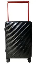 Валіза середня (M) Milano bag 015 полікарбонат Чорний - мініатюра 7