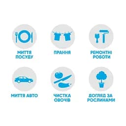 Рукавички господарські Добра Господарочка Латексні Делікат Розмір S (4820086523677) - мініатюра 4