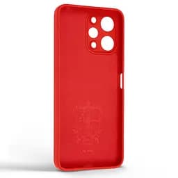 Силиконовый чехол для Xiaomi Redmi 12 4G, Icon Ring, красный, панель-накладка, с кольцом-подставкой на 360°, противоударный, возможность использования магнитных держателей, ArmorStandart (ARM68816) - мініатюра 2