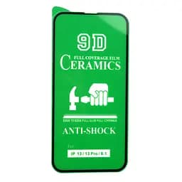 Захисне скло Ceramic iPhone 13/13 Pro/14/16e/17e Black