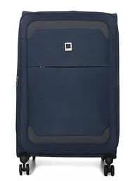 Валіза Гігант (XL) тканинний Airtex Worldline Tirana 608 на 4 колесах 75x46x28см 100л Синій - мініатюра 3