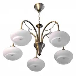 Люстра підвісна Brille в спальню E14 50W BZ (BR-01 217S/5)