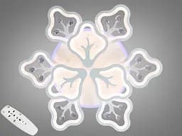 Стельова LED-люстра з диммером і кольоровою підсвіткою, 150W