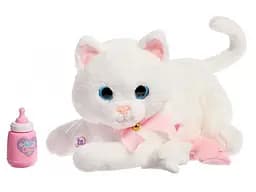 Інтерактивна іграшка Кішка з кошенятами, WToys (біла) - мініатюра 4