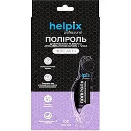 Набір Helpix поліроль для пластику нове авто 100 мл + губка