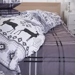 Простирадло MirSon Ranforce Elite 17-0654 Reindeer 180x220 см (2200009610424)