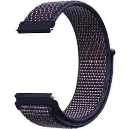 Ремінець DK CDK для Mobvoi TicWatch Pro 2020 22mm Nylon Sport Loop (012416) (indigo)