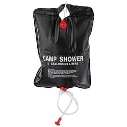 Переносний похідний душ літній туристичний душ на 20 літрів Camp Shower 3 штуки - мініатюра 6