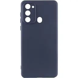 Чехол Silicone Cover Lakshmi Full Camera (A) для Tecno Spark Go 2022 (KG5m) Синий / Midnight Blue