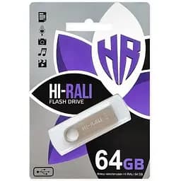 USB Flash Drive Hi-Rali Shuttle 64 GB чорний (ЦУ-00038763)