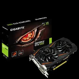 Відеокарта GeForce GTX 1060 3GB Gigabyte WindForce OC (GV-N1060WF2OC-3GD) Б/В