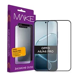 Захисне скло MAKE Oppo A6/A6 Pro