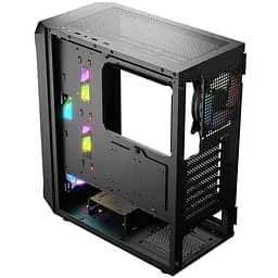 Корпус LogicConcept PORTOS MESH+GLASS ARGB fans 4x120 мм BLACK без БЖ ATX (AT-PORTOS-10-0000000-0002) - мініатюра 4