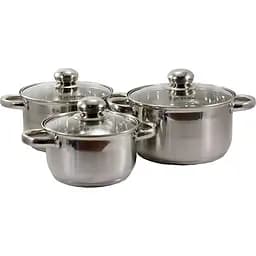 Набір посуду Zauberg зі скляною кришкою (000033211)