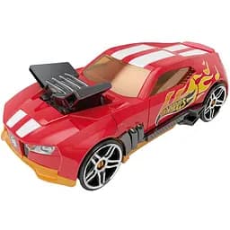 Гоночний автомобіль-гараж Hot Wheels 2 в 1 червоний (HWCC15R)