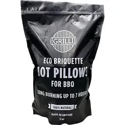 Деревне вугілля Grilli екобрікет Hot Pillows 3 кг - мініатюра 2