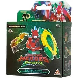 Детский робот-конструктор Dinoster Раптор Хайрон EU580881A-3, 45 деталей