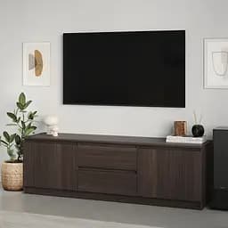 Тумба під телевізор MebelStar Нео 2Ш2Д 150x43x53 см Дуб рістрето (MBS-1251)