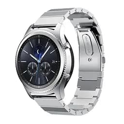 Ремінець для Samsung Gear S3 Frontier - срібний ширина кріплення 22мм нержавіюча сталь Watchbands Stainless Steel (WB005METALSILVERS3) - мініатюра 2