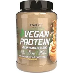 Протеїн Evolite Nutrition Vegan Protein Арахісова паста 900 г