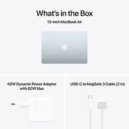 Ноутбук Apple 13.6 MacBook Air / M5/16GB/1TB/UMA/MacOS/Sky Blue (MDHJ4UA/A) - мініатюра 8