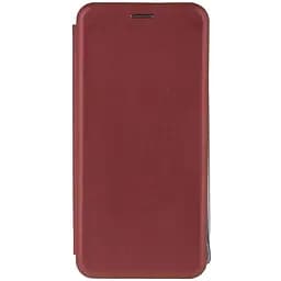 Чохол-книга Totu Premium Edge для Xiaomi Poco M3 Pro Burgundy