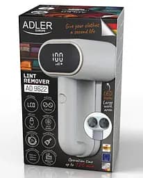 Тканинна бритва Adler AD 9622 White з РК-дисплеєм - мініатюра 8