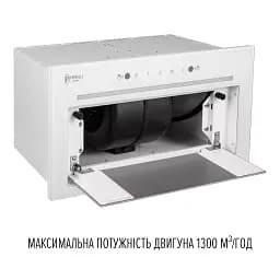 Витяжка повновбудована Perfelli Design Filini 5 Bianco Silenzio - мініатюра 9
