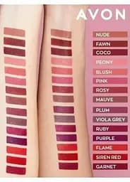 Зволожувальна матова губна помада Avon Ультра Полунична глазур/Blush 3.6 г - мініатюра 3