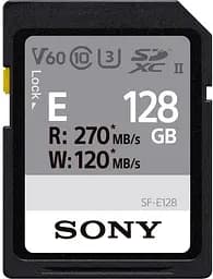 Sony Карта пам'яті 128GB SDXC C10 UHS-II U3 V60 R270/W120MB/s Entry